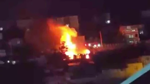 Kocaeli Dilovası'nda Korkutan Yangın