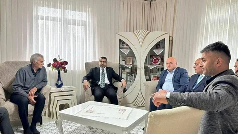 Milletvekili Çalkın'dan Şehit Ailelerine Ziyaret
