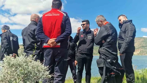 Kayseri’de Kızılırmak Nehri'nde Arama Çalışmaları