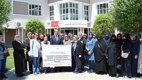 Erzurumlu Kadın Çiftçiler Erzincan’da Buluştu