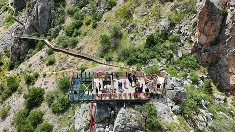 Yozgat'ta Bayramda Kanyona Akın Oldu