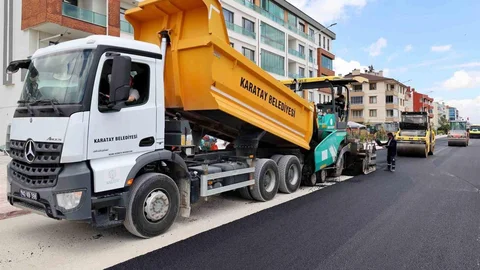 Karatay'da Ulaşım Yatırımları Devam Ediyor