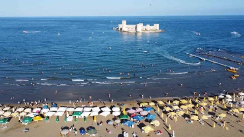 Mersin'de Bayram Tatili Yoğunluğu