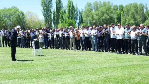 Eskişehir'de Yağmur ve Şükür Duası Yapıldı