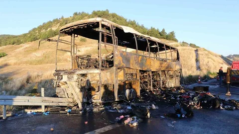 Denizli'de Otobüs Kazası: 8 Ölü