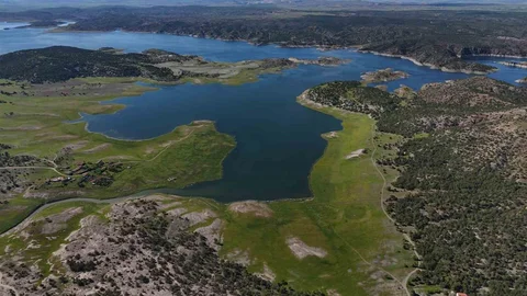 Eskişehir'de Porsuk Barajı'na Yağmur Bereketi