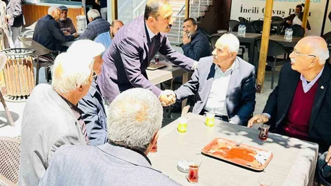 Avşar Aslan Tomarza'da Bayramlaştı
