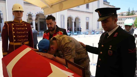 Kırıkkale'de Şehit Cenazesi Töreni