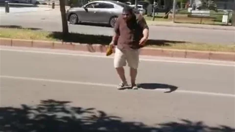 Antalya'da Kargalar Saldırdı