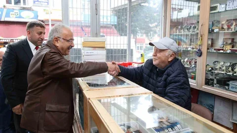 Başkan Güler Bayramda Vatandaşlarla Buluştu