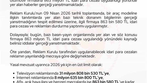 Ticaret Bakanlığı'ndan Ceza Açıklaması