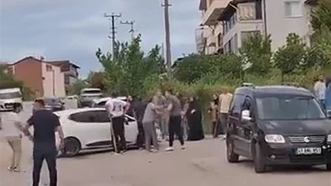 Kocaeli Gölcük'te Aileler Arasında Kavga