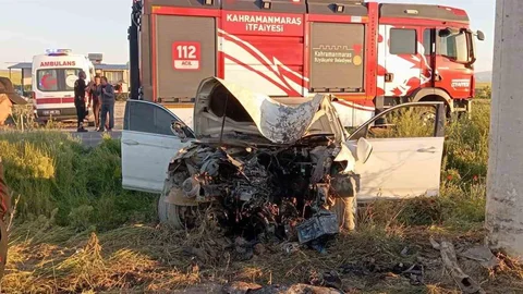 Kahramanmaraş'ta Trafik Kazası Gerçekleşti