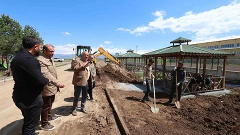 Aziziye'de Yeni Millet Bahçesi Açılıyor