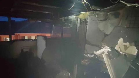 Eskişehir'de Terasta Yangın Çıktı