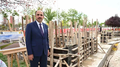 Konya'da Yeni Üst Geçitler Yapılıyor