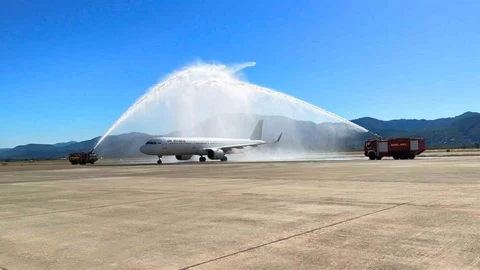Kazakistan'dan Dalaman'a Uçuş Başladı