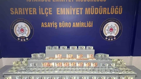 Sarıyer'de Sahte Dolar Operasyonu