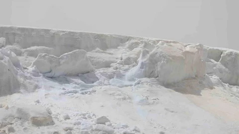 Kandilli Sıra Dağları'nda Kar Kütleleri Görüntülendi