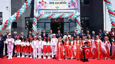 Cevat Ünügür İlkokulu Açıldı