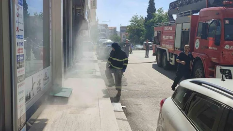 Edirne'de Yangın: 4 Kedi Kurtarıldı
