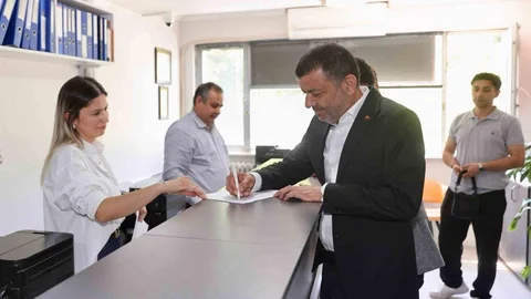 Denizli'de CHP Kurultayı İçin İmza Verildi