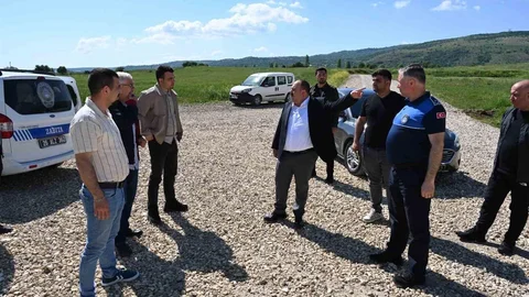 Eskişehir'de TOKİ Yolu İncelemesi