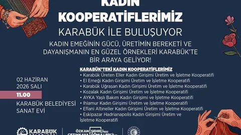 Karabük'te Kadın Kooperatifleri Buluşuyor