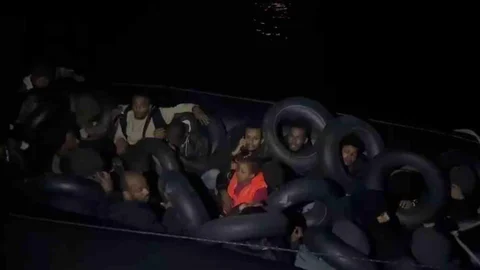 Karaburun Açıklarında Göçmen Kurtarma Operasyonu