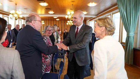 TBMM Başkanı Kurtulmuş Helsinki'de Ziyaret Gerçekleştirdi