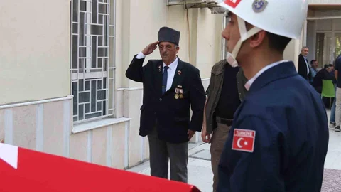 Eskişehir Son Kore Gazisi Uğurlandı
