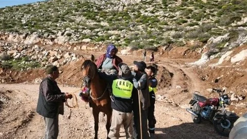 Siirt'te Kalp Krizi Geçiren Kadın