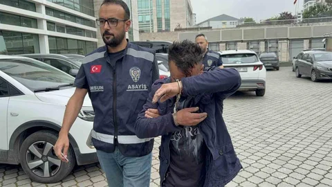 Samsun'da Kablo Hırsızlığı Şüphelisi Yakalandı