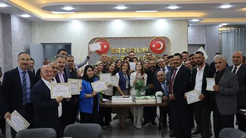 Erzurum Adliyesi'nde Uzlaştırmacılar Günü Kutlandı