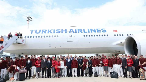 A Milli Takım ABD'ye Uçtu