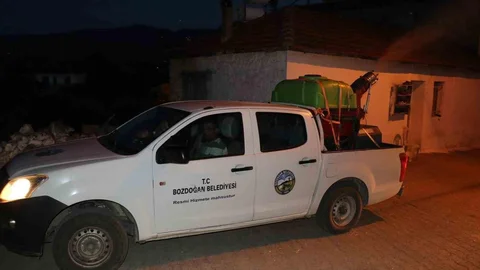 Bozdoğan'da Sivrisinek Mücadelesi Başladı