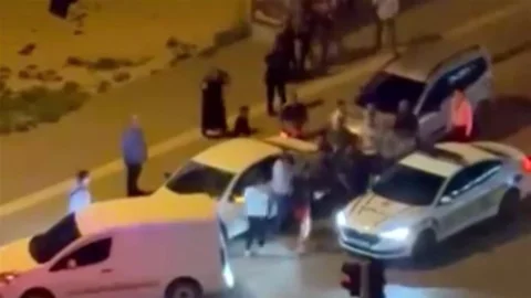 Gaziantep'te Trafik Kavgası Çıktı