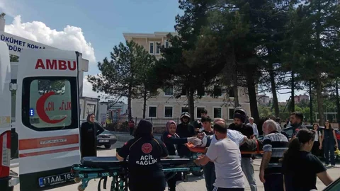 Bilecik'te Yaya Otomobilin Çarpmasıyla Yaralandı