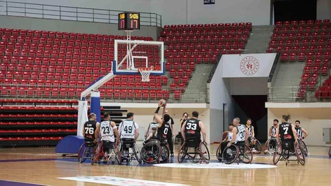 Beşiktaş'ta Tekerlekli Sandalye Basketbolu
