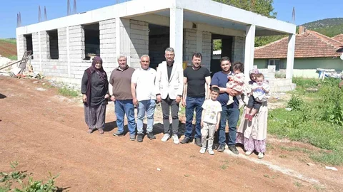 Isparta'da Tezcan Ailesine Yardım