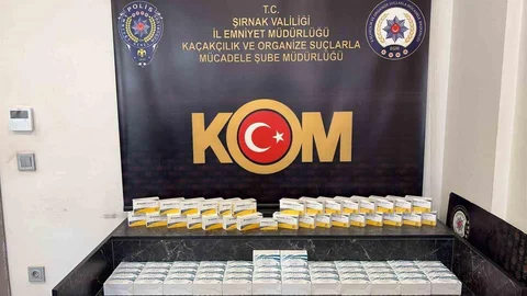 Şırnak'ta Kaçak İlaç Operasyonu