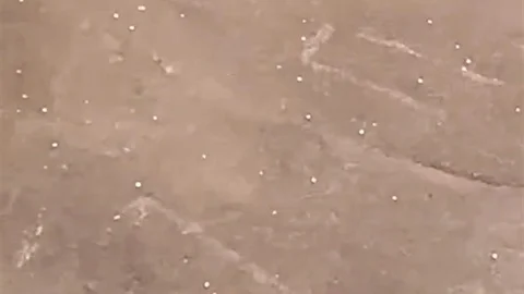 İnegöl'de Dolu ve Sağanak Yağış Etkili Oldu