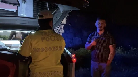 Kayseri'de Alkollü Sürücü Yangına Gitti