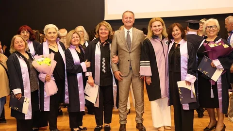 Ordu'da 3. Yaş Üniversitesi Mezuniyet Töreni