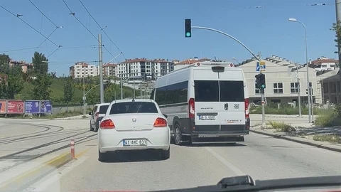 Eskişehir'de Servis Aracına Ceza Kesildi