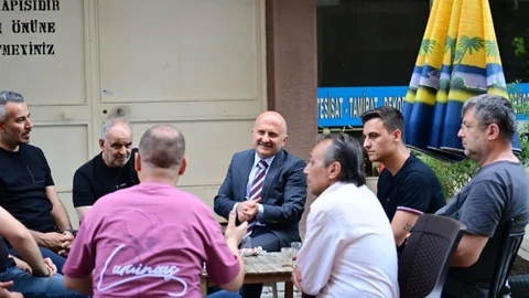 Aydın'da Vali Varol Esnafla Bir Araya Geldi