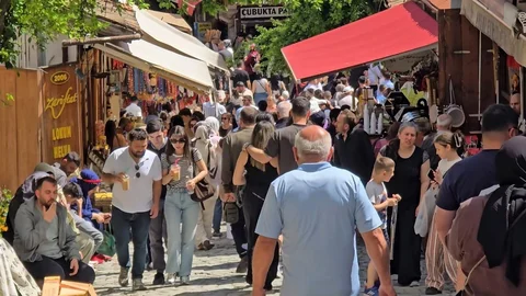 Safranbolu'da Turizm Sezonu Zirveye Ulaştı