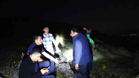 Baba ve Oğlu Dağlık Alanda Kurtarıldı