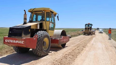 Hilvan Kırsalında Yol Yenileme Çalışmaları