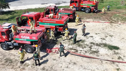 Mersin'de Orman Yangını Tatbikatı Yapıldı